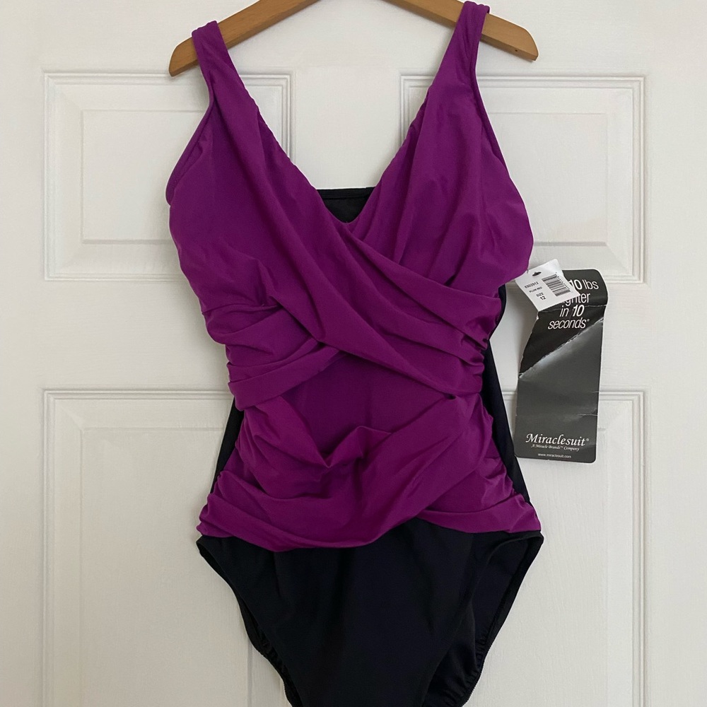 Purple Miracle one Piece Swim Suit